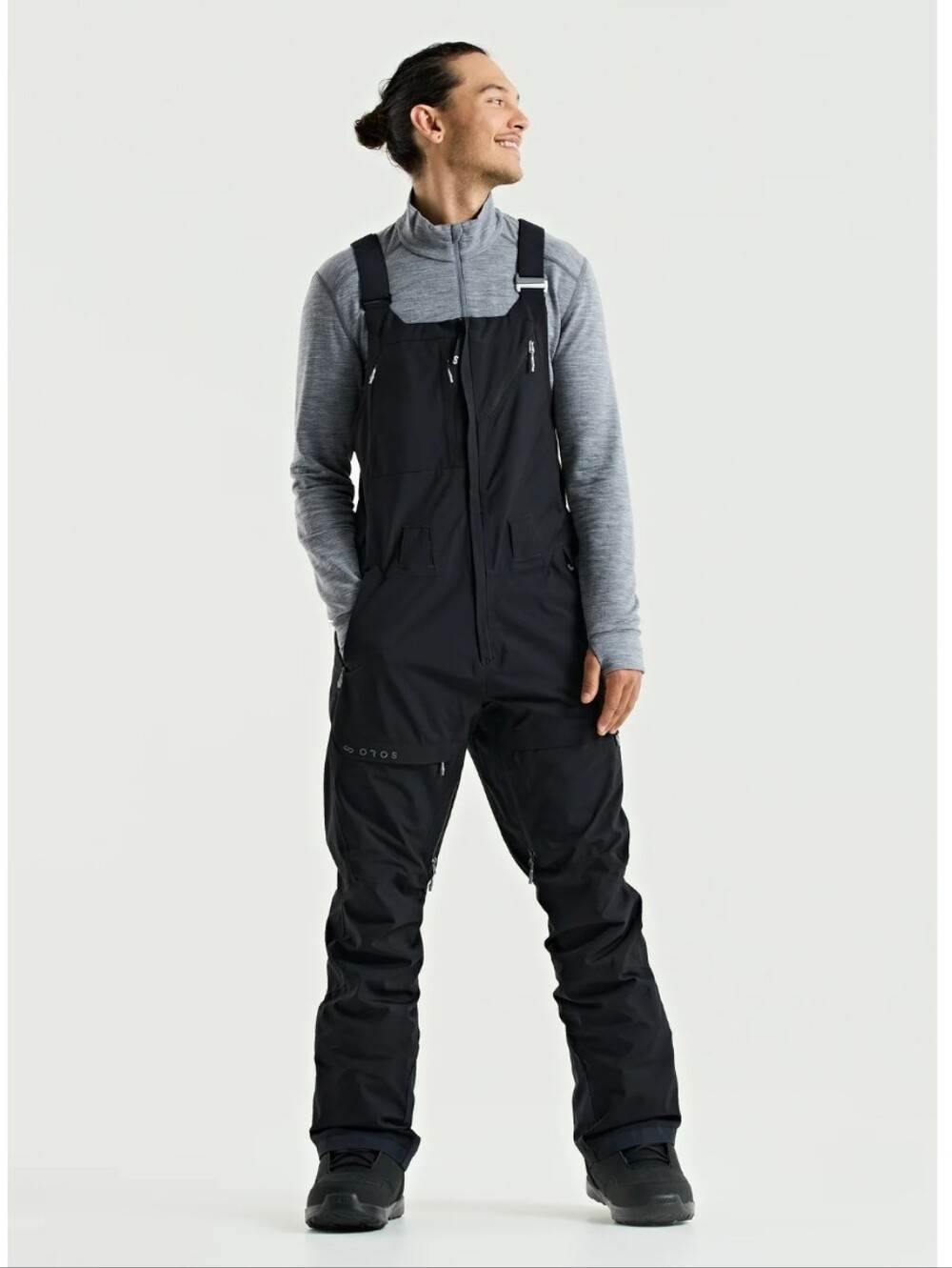OROS Mens Immix Body-Mapped SOLARCORE Insulation Snow Bib